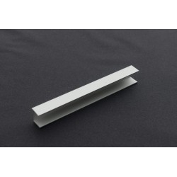 Profilé U de terminaison DESIGN 23mm longueur 2500mm