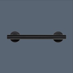 Barre DESIGN droite 40cm diamètre 32 noire