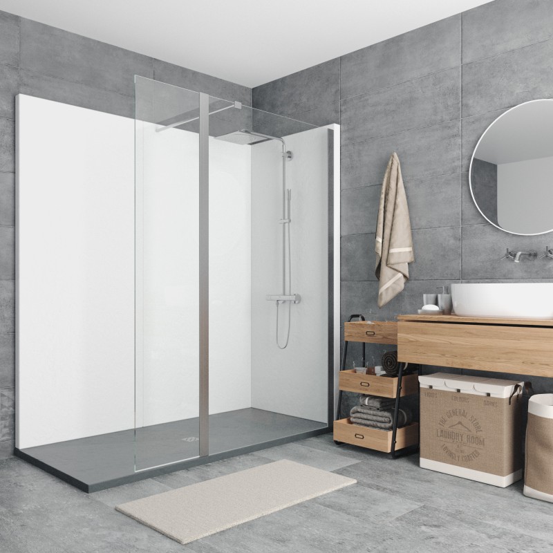 Panneau FUTURA Gelcoat Blanc béton 2000x980x63mm