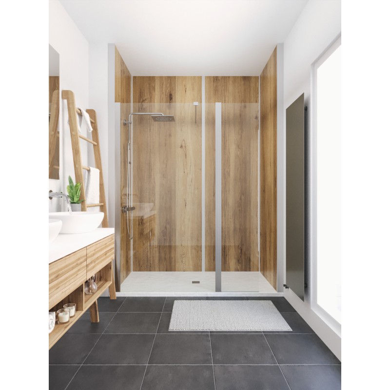 Panneau RELIEF Chêne blanchi 2500x950x63mm, 1pc/carton