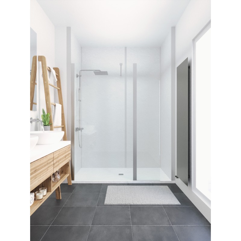 Panneau RELIEF Blanc ardoise 2500x1150x63mm, 1pc/carton