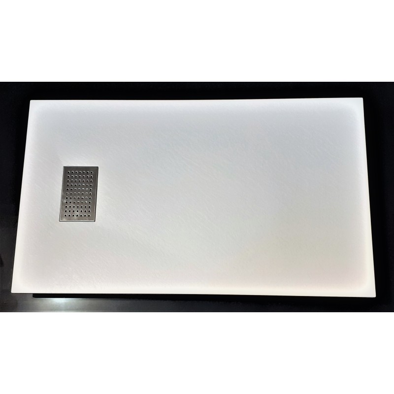 Receveur SLIM SMC 1600x800x26mm Blanc Pierre PN24