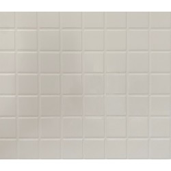 Panneau RELIEF Mosaïque Blanc 2000x950x63mm, 2pcs/carton 