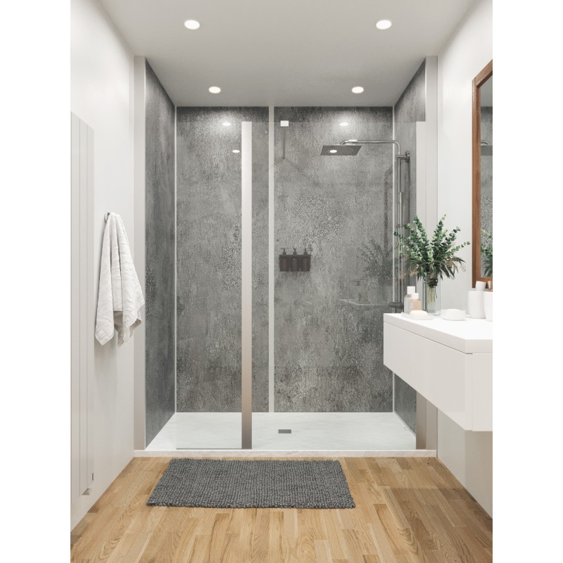 Panneau RELIEF Ciment gris 2500x950x63mm, 1pc/carton