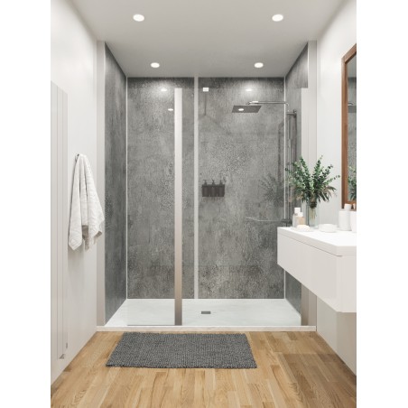 Panneau RELIEF Ciment gris 2500x950x63mm, 1pc/carton