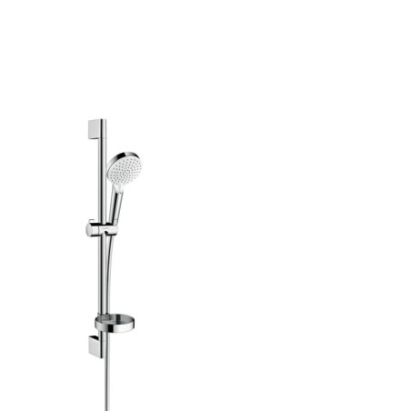 HG Crometta Set de douche Vario avec barre Unica'Croma 65 cm et porte-savon chrome
