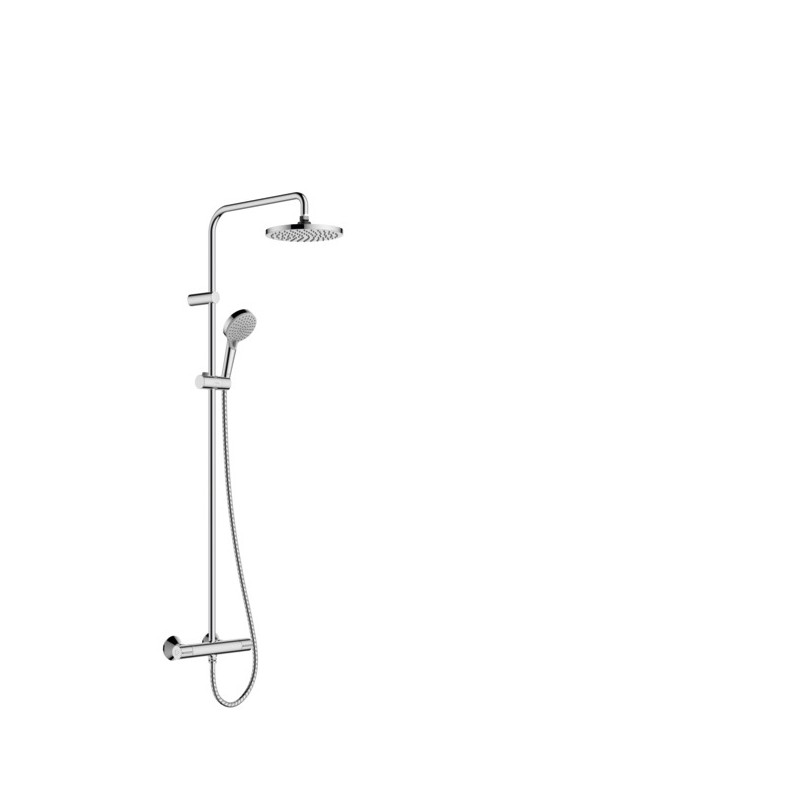 Hansgrohe Vernis Blend - Set de douche Showerpipe 200 avec thermostat, chrome